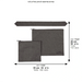 Set Tallit Tefillin and Atara Linen 36*29cm