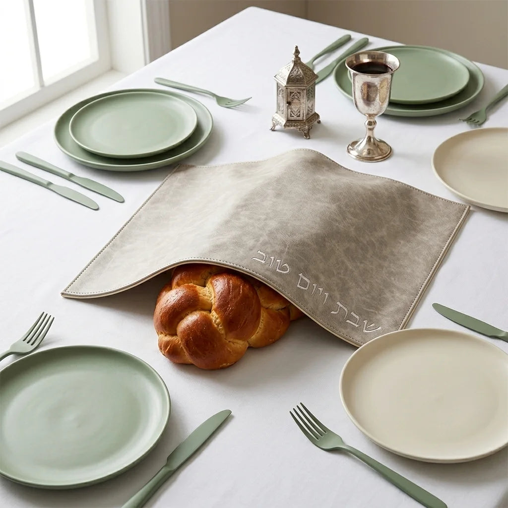 Leatherette Challah Cover 42x52 cm