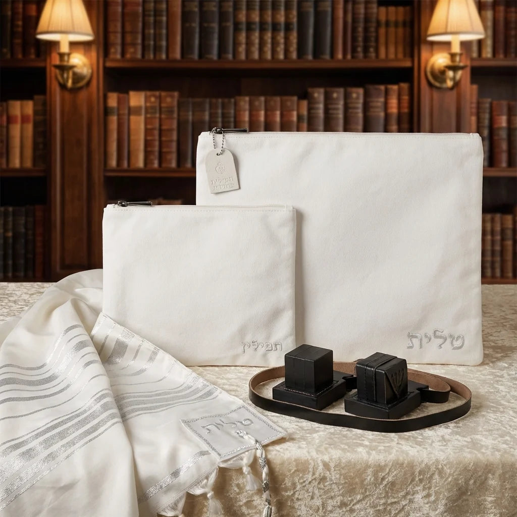 Velvet Tallit-tefillin Set 36*29 cm