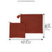 Fabric Talit - Tefilin Set 36*29 cm