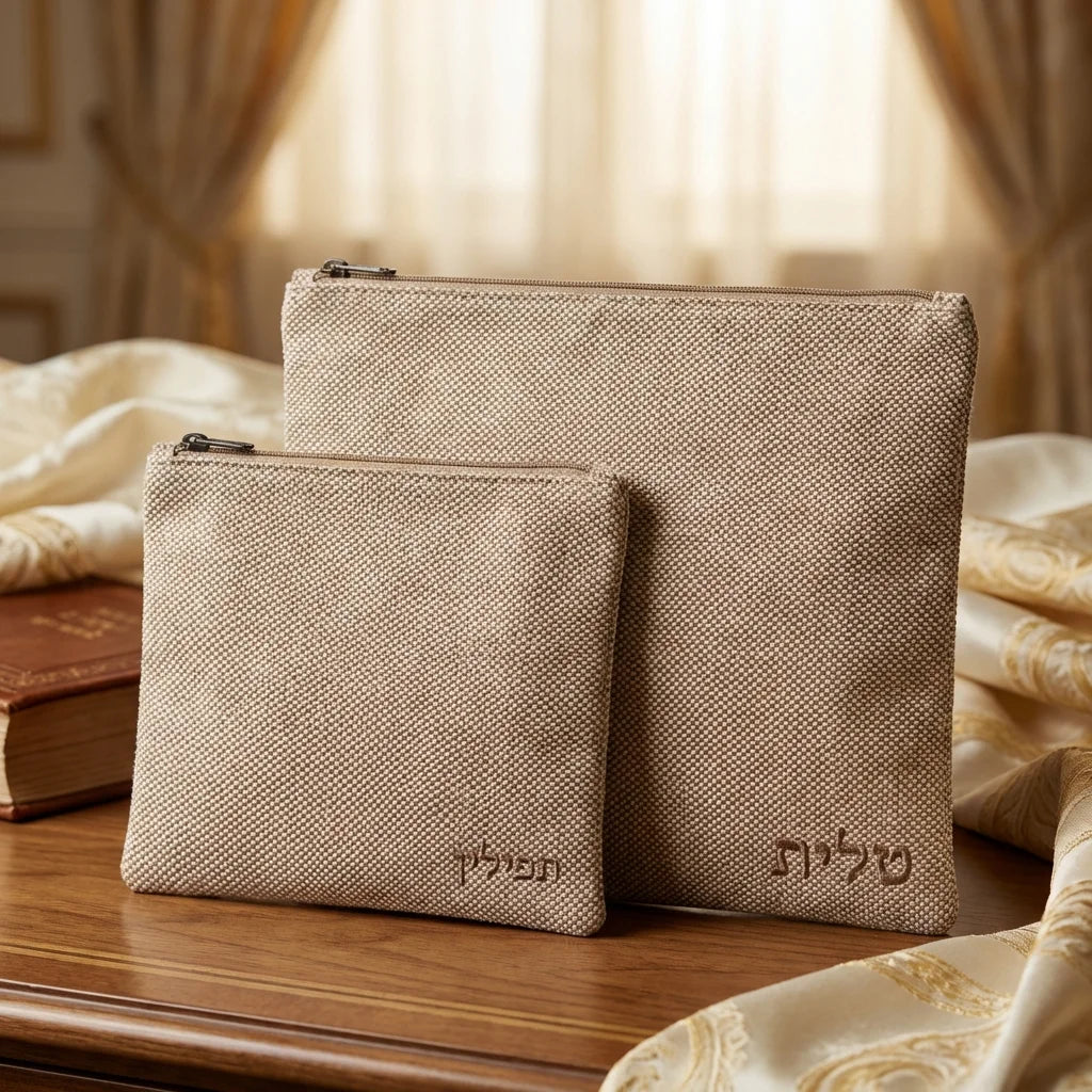 Fabric Talit - Tefilin Set 36*29 cm
