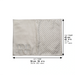 Leatherette Challah Cover 61*45cm - Gold, Champagne