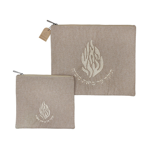 Set Tallit Tefillin Linen Fabric 36*29cm