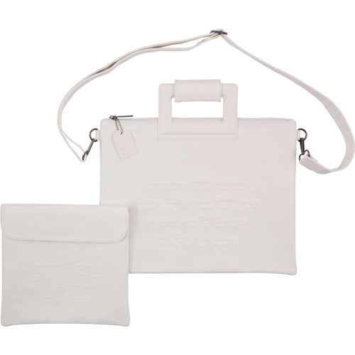 Leatherette Tallit - Tefillin Set 31*38 cm with Embroidery