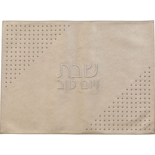 Leatherette Challah Cover 61*45cm - Gold