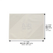 Leatherette Challah Cover 61*45cm - White