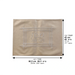 Leatherette Challah Cover 61*45cm - Champagne, with Embroidery