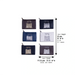 Tzedakah bag display stand (24 pcs)