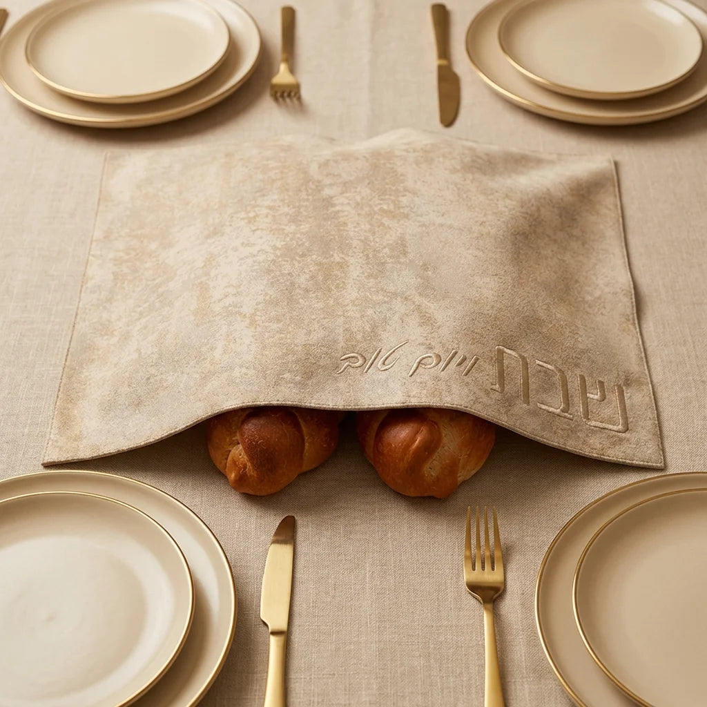 Faux Leather Challah Cover 54*45cm