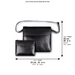Genuine Leather Tallit & Tefillin Set