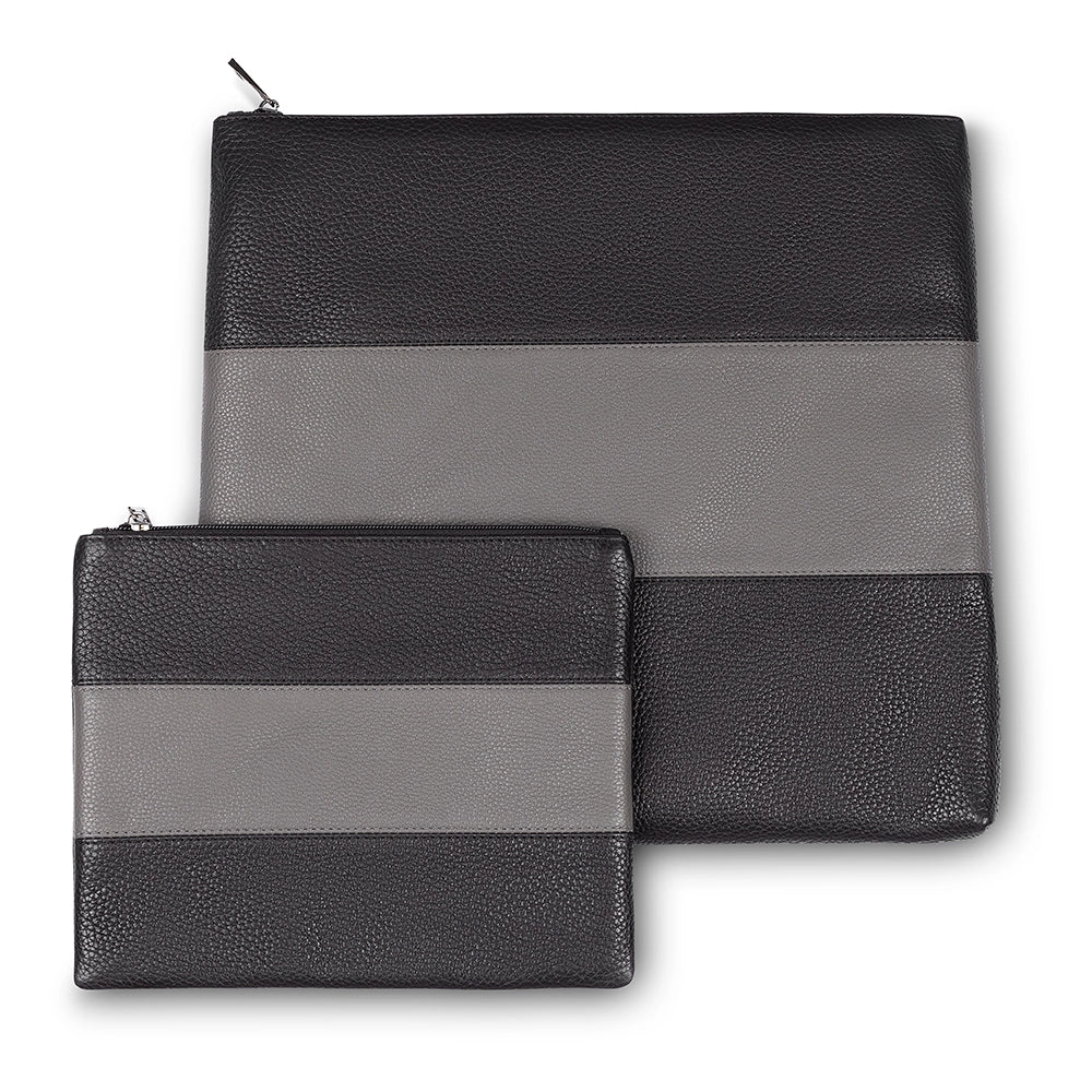 Genuine Leather Tallit & Tefillin Set