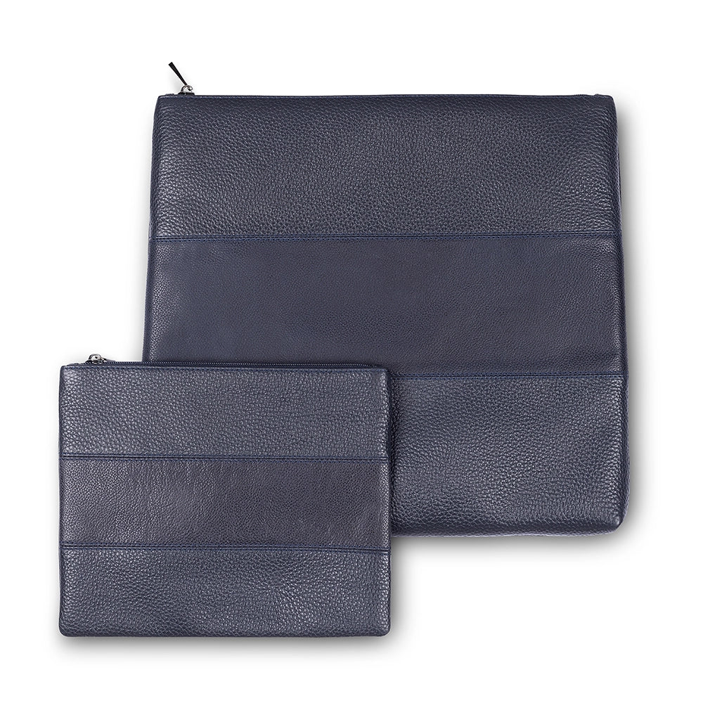Genuine Leather Tallit & Tefillin Set