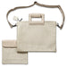 White Leatherette Fabric Talit & Tefilin Set 39*31 cm with Embroidery