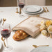 Leatherette Challah Bag with Thermal Insulation - White