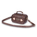 Faux Leather Etrog Box 19x11 cm- Dark Brown