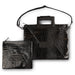Faux Leather Tallit - Tefillin Set 36*29 cm - Black
