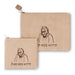 Velvet Talit - Tefillin Set 36*29 cm Laser Cut Letters- Light Brown