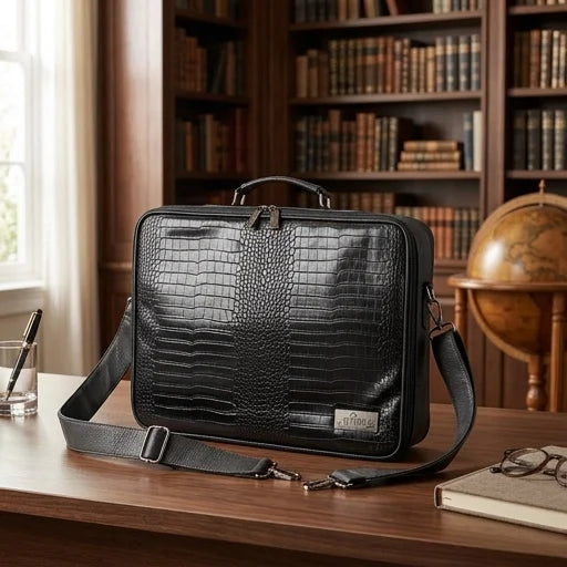 PU Leathere Fabric Talit 40X32 cm