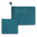 Velvet Talit - Tefillin Set 36*29 cm Laser Cut Letters- Green