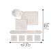 Set tallit tefillin and Atara Velvet 36*29cm
