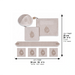 Set tallit tefillin and Atara Velvet 36*29cm