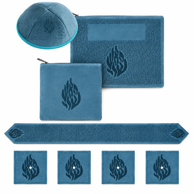 Set tallit tefillin and Atara Velvet 36*29cm