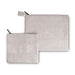 Faux Leather Tallit - Gray Tefillin Set 36*29 cm with Embroidery