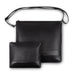Leather Tallit & Tefillin Set 33x37 cm - Black