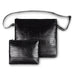 Leather Tallit & Tefillin Set 33x37 cm - Black