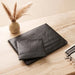 Leather Tallit & Tefillin Set 29x38 cm - Black
