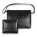 Leather Tallit & Tefillin Set 29x38 cm - Black
