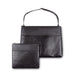 Leather Tallit & Tefillin Set 29x38 cm - Black