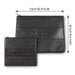 Leather Tallit & Tefillin Set 29x38 cm - Black