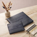 Leather Tallit & Tefillin Set 33x37 cm - Dark Blue