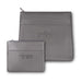 Leather Tallit & Tefillin Set 33x37 cm - Gray