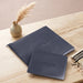 Leather Tallit & Tefillin Set 33x37 cm - Dark Blue