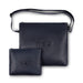Leather Tallit & Tefillin Set 33x37 cm - Dark Blue