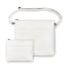 Leather Tallit & Tefillin Set 33x37 cm - White
