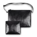 Leather Tallit & Tefillin Set 29x38 cm - Black