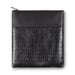 Leather Tefillin Bag 27x25 cm - Snake Black
