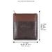 Leather Tefillin Bag 27x25 cm - Snake Brown