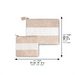 PU Leathere Fabric Velvet-Texture Talit & Tefilin Set 37 cm - Gray