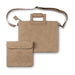 PU Leathere Fabric Talit & Tefilin Set 38*31 cm - Stone color