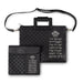 Leatherette Tallit & Tefillin Set 38*33 Cm with Embossed Letters