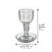 Crystal Kiddush Cup "the Bible Rivers" 16 cm Contain 100ml // 3.4oz