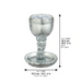 Crystal Kiddush Cup "the Bible Rivers" 16 cm Contain 100ml // 3.4oz - Silver