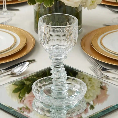 Crystal Kiddush Cup 16 cm Contain 100ml // 3.4oz