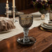 Crystal Kiddush Cup 16 cm Contain 100ml // 3.4oz - Black
