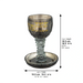 Crystal Kiddush Cup 16 cm Contain 100ml // 3.4oz - Black