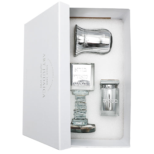 Crystal Havdala Set 22*11 cm